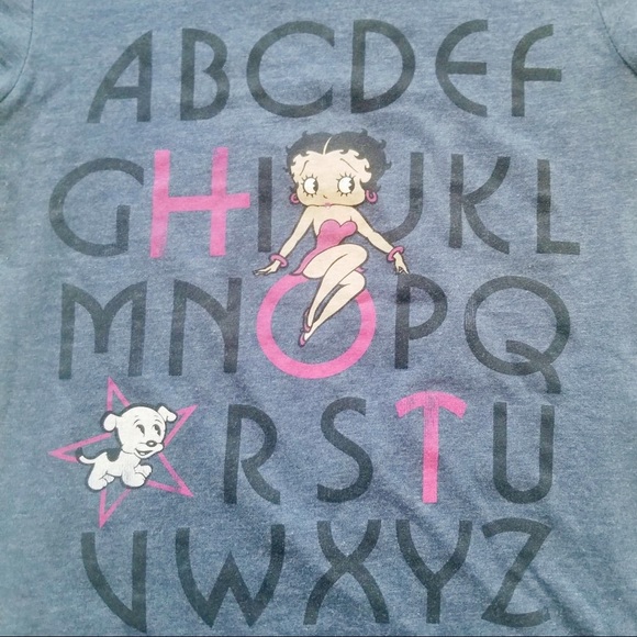 WMNS BETTY BOOP LTRS T-SHIRT (2010) - Picture 1 of 3